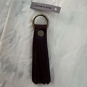 Portland Leather Goods small tassel keychain